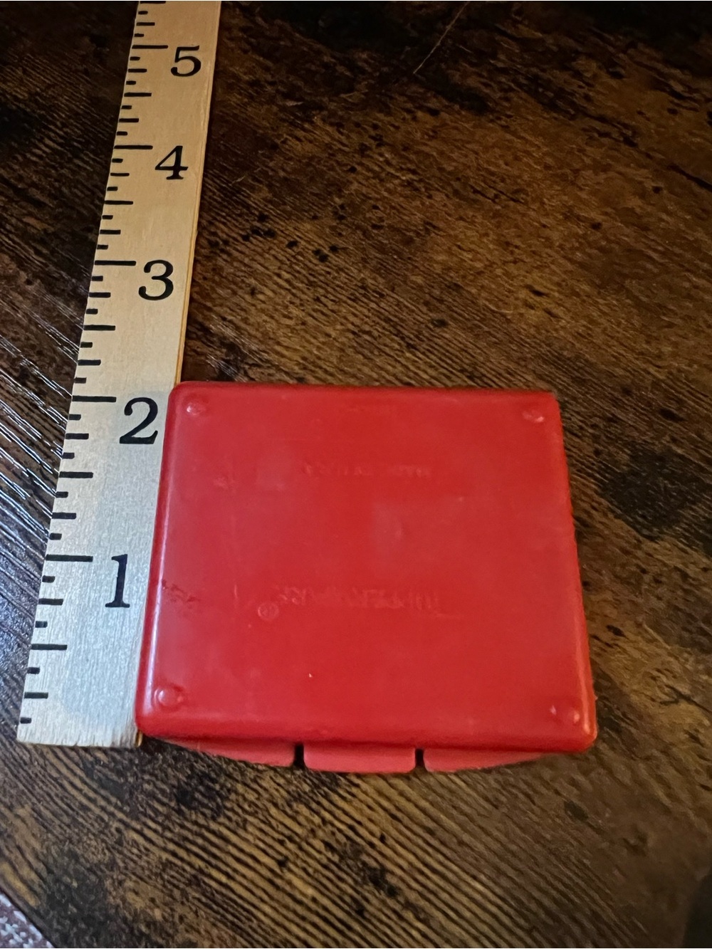 Vintage Tupperware Red Compact Storage Box - Picture 2 of 4